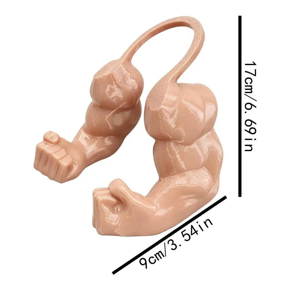 Funny Cat Muscle Arm 3D Printed Invincible Arm Pet Interactive Neck Hanging Toy Cosplay Costume Props Cat Accessories