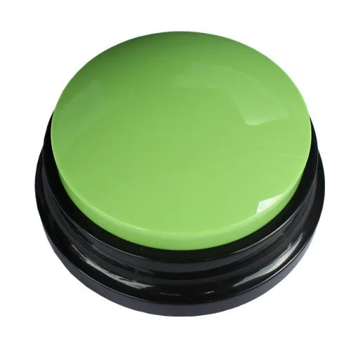 Voice Recording Button Dog Buttons for Communication Pet Training Buzzer 30 Second Record & Playback  recordable buttons