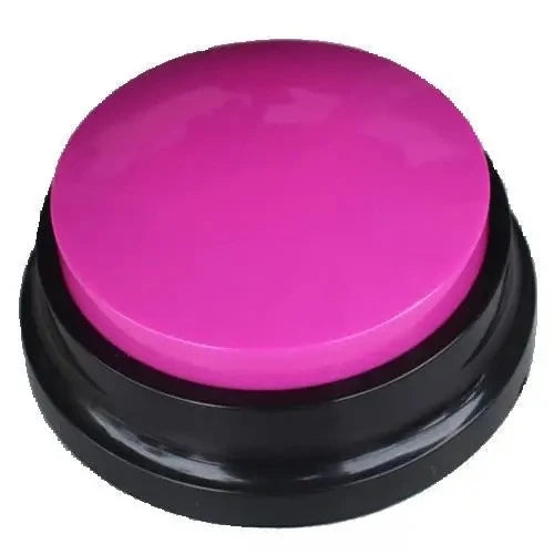 Voice Recording Button Dog Buttons for Communication Pet Training Buzzer 30 Second Record & Playback  recordable buttons