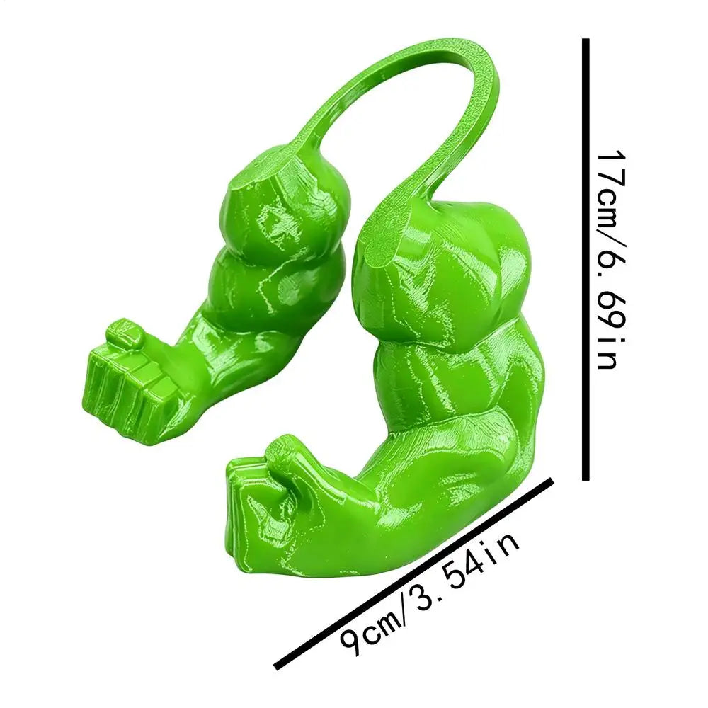 Funny Cat Muscle Arm 3D Printed Invincible Arm Pet Interactive Neck Hanging Toy Cosplay Costume Props Cat Accessories