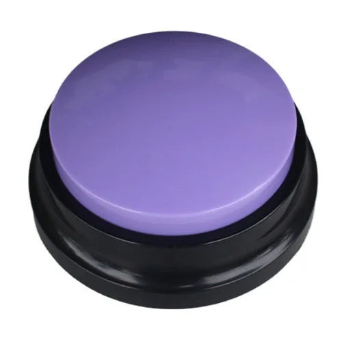 Voice Recording Button Dog Buttons for Communication Pet Training Buzzer 30 Second Record & Playback  recordable buttons