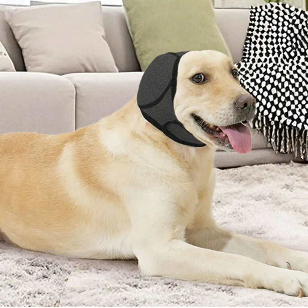Noise Reduction Dog Ear Covers Anti-noise Hearing Protection Pet Ear Muffs Waterproof Adjustable Dog Earmuffs
