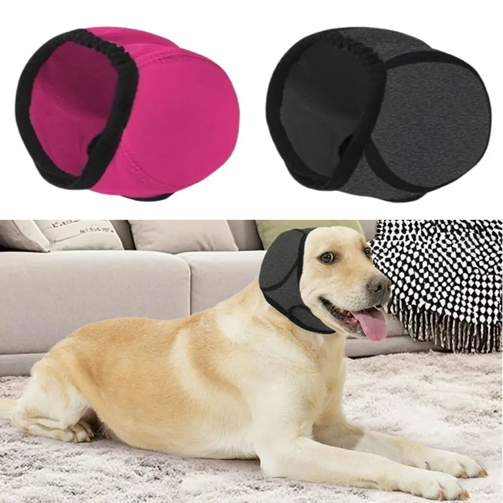 Noise Reduction Dog Ear Covers Anti-noise Hearing Protection Pet Ear Muffs Waterproof Adjustable Dog Earmuffs