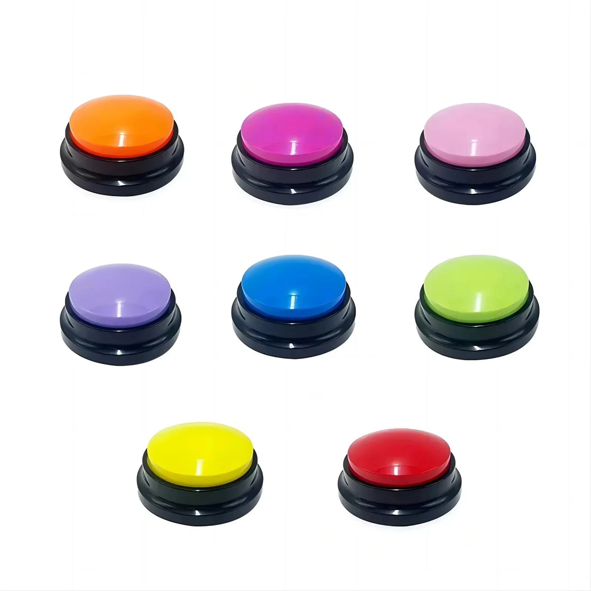 Voice Recording Button Dog Buttons for Communication Pet Training Buzzer 30 Second Record & Playback  recordable buttons